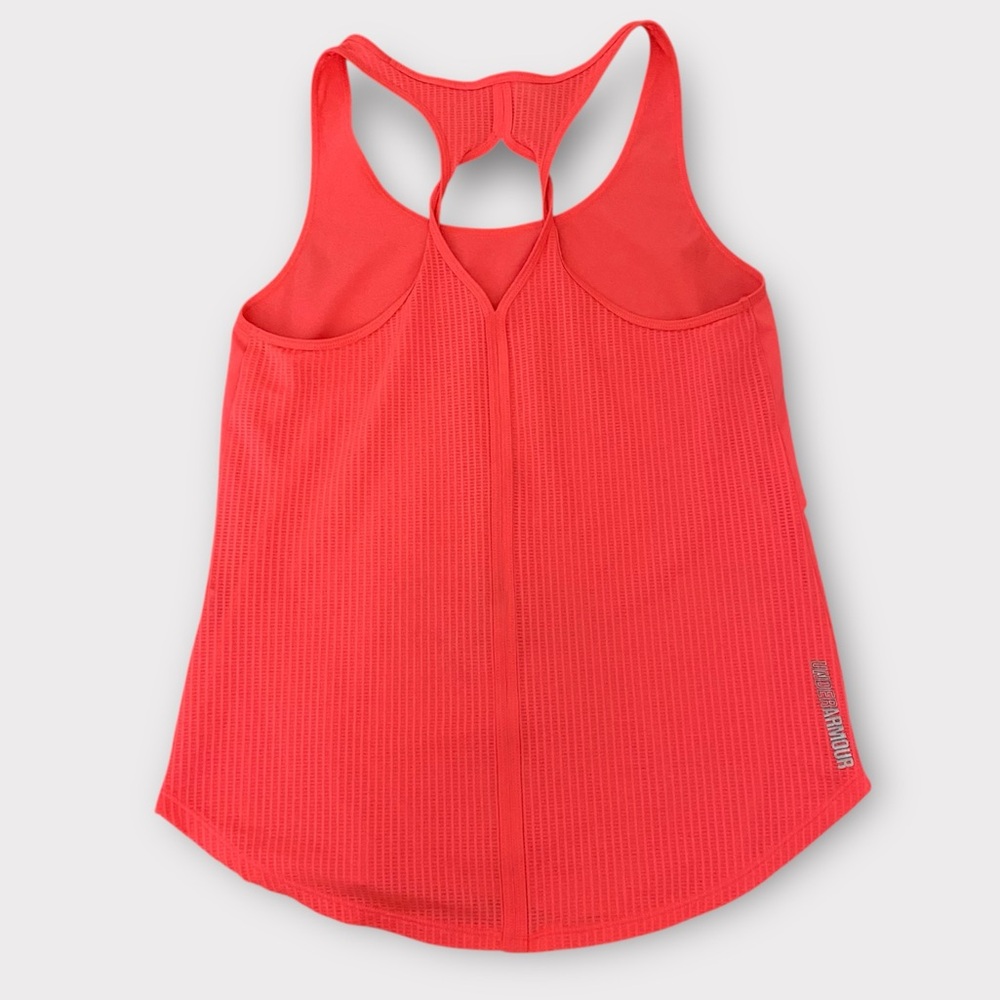 Under Armour Women’s Tank Top Small Twist Strap Workout Gym Yoga Sporty Pilates - Picture 5 of 10